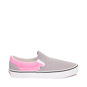 Vans Slip On 2 Tone Gray/Pink Skate Shoe Sneakers Women’s Size 9.5 New!